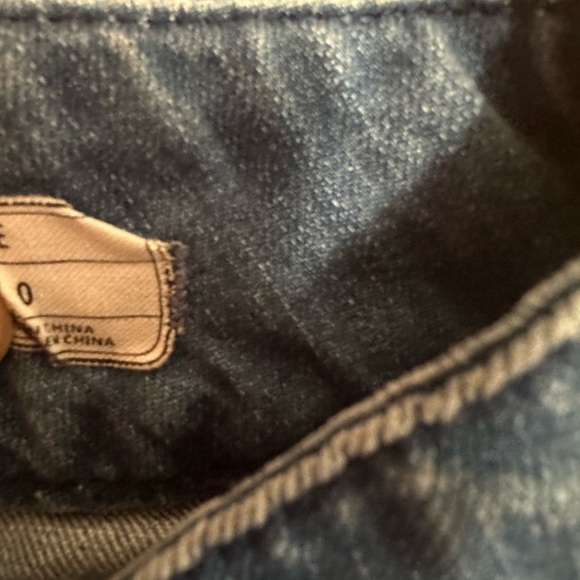 Free People Denim Mini Size 0 - Picture 8 of 8